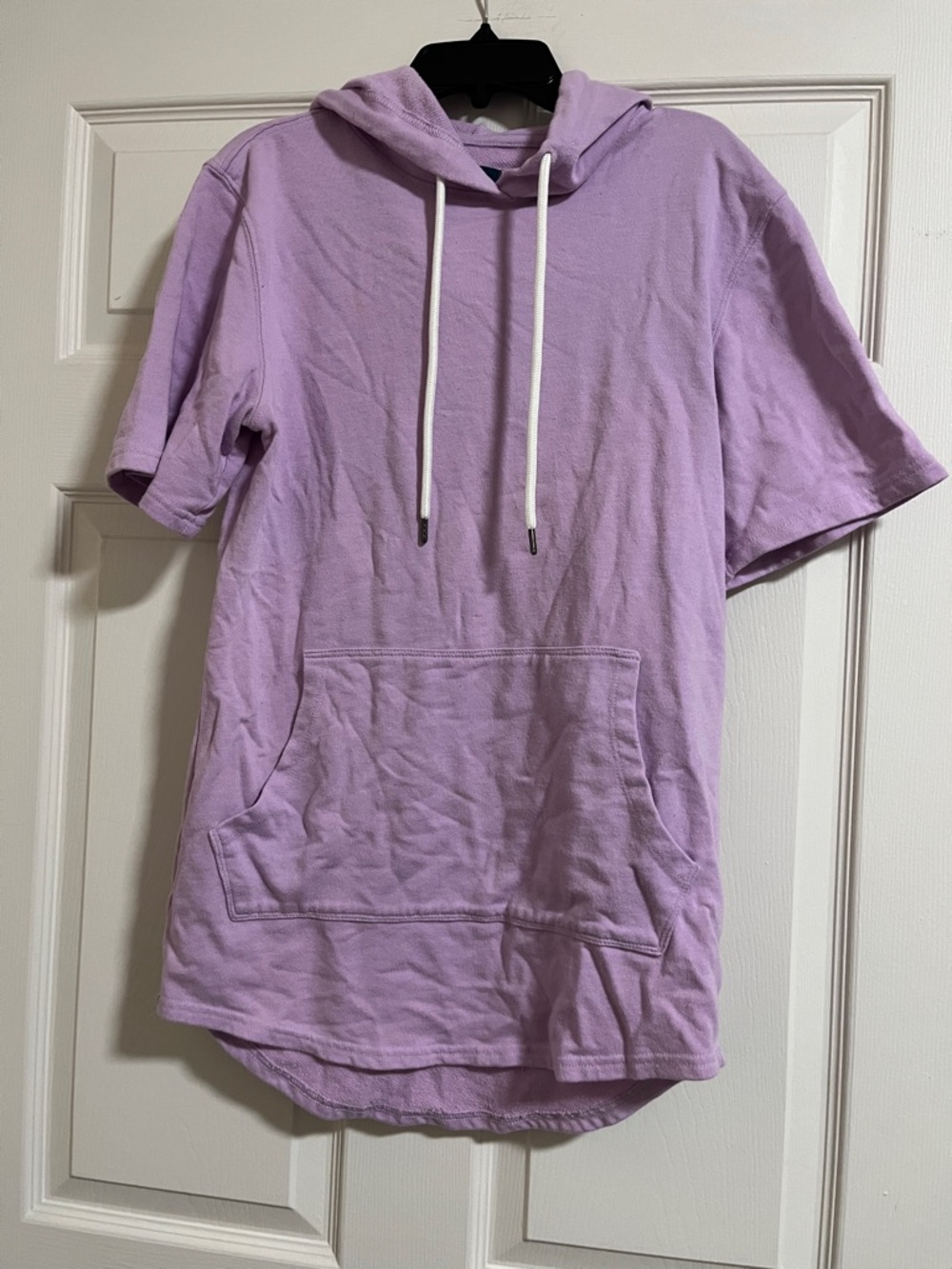 George Lavender Short-Sleeve Hoodie